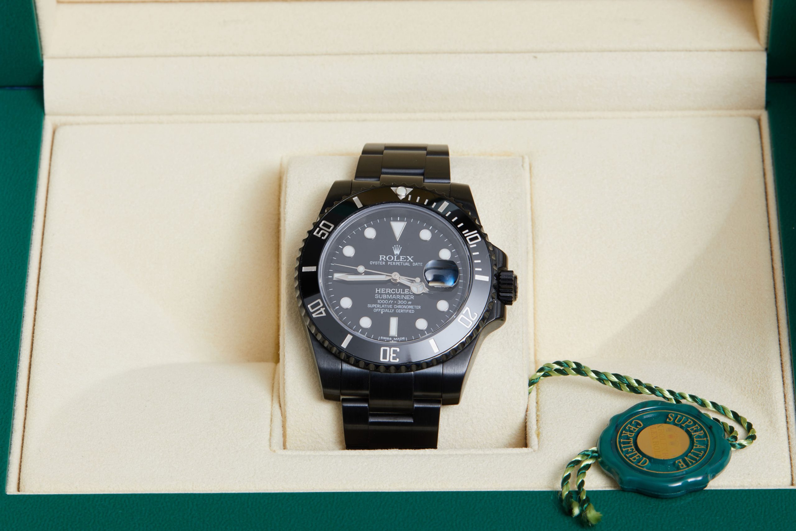 Rolex Submariner Date 116610LN 'Hercules Watch Co' - Bloombar Watches