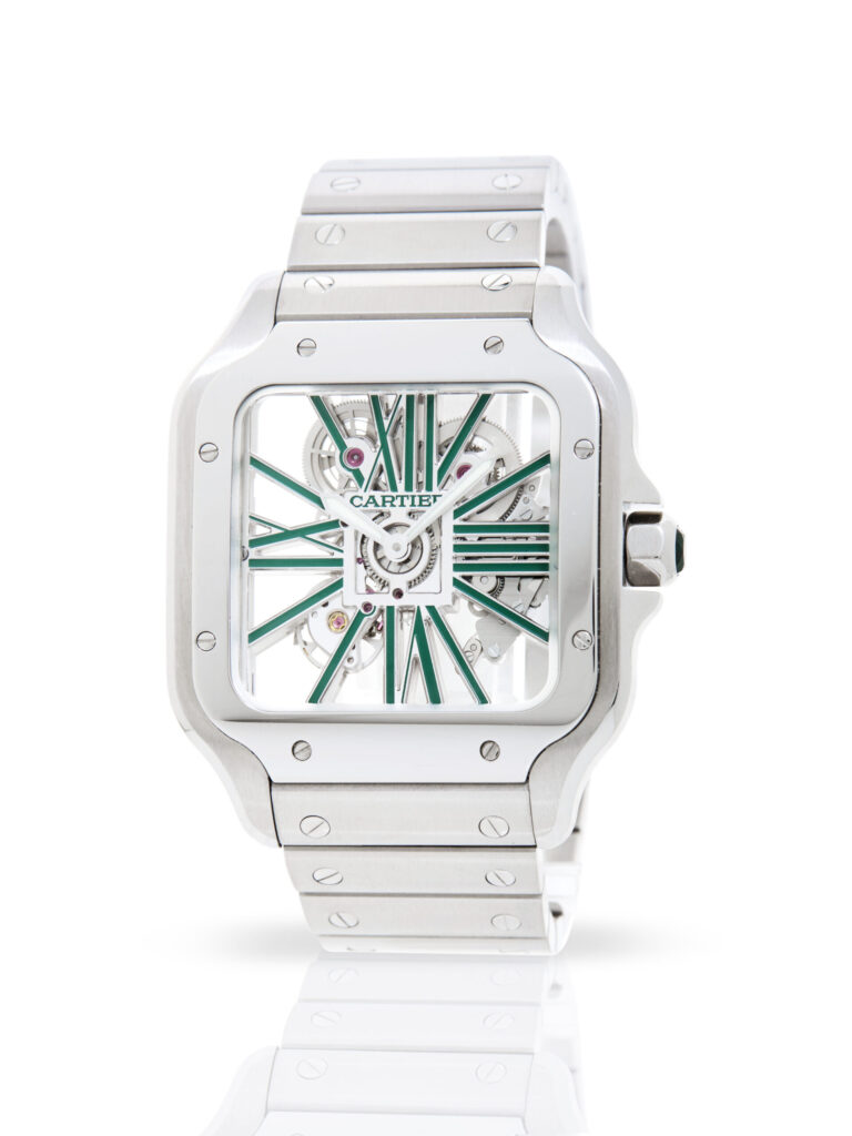 Cartier Santos de Cartier Skeleton WHSA0028