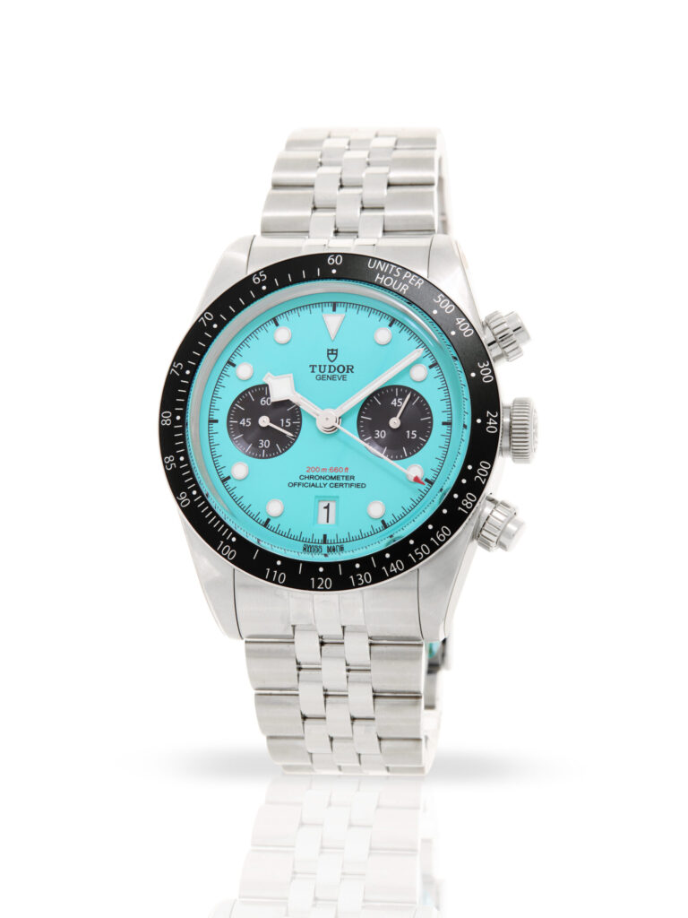 Tudor Black Bay Chrono 79360N 'Flamingo Blue'