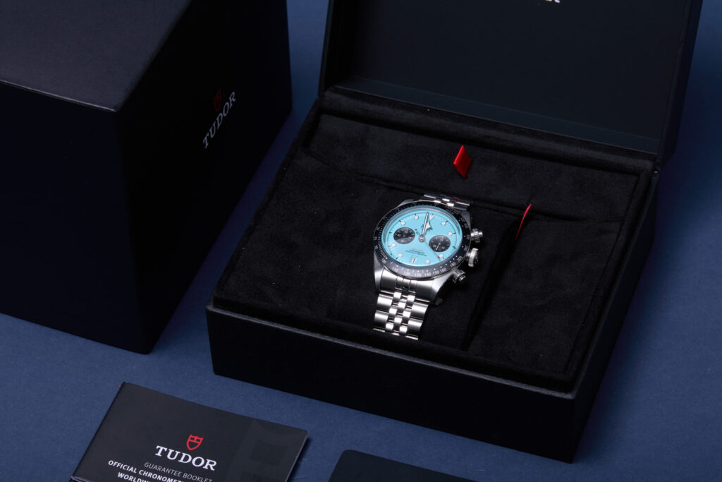 Tudor Black Bay Chrono 79360N 'Flamingo Blue' - image 5