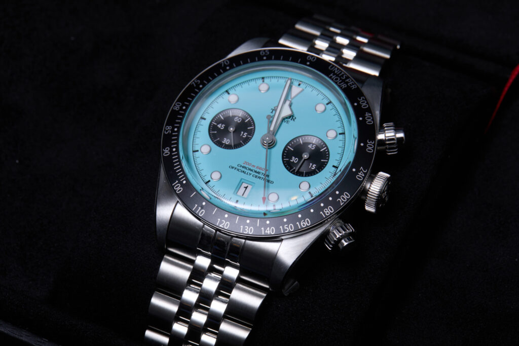 Tudor Black Bay Chrono 79360N 'Flamingo Blue' - image 4