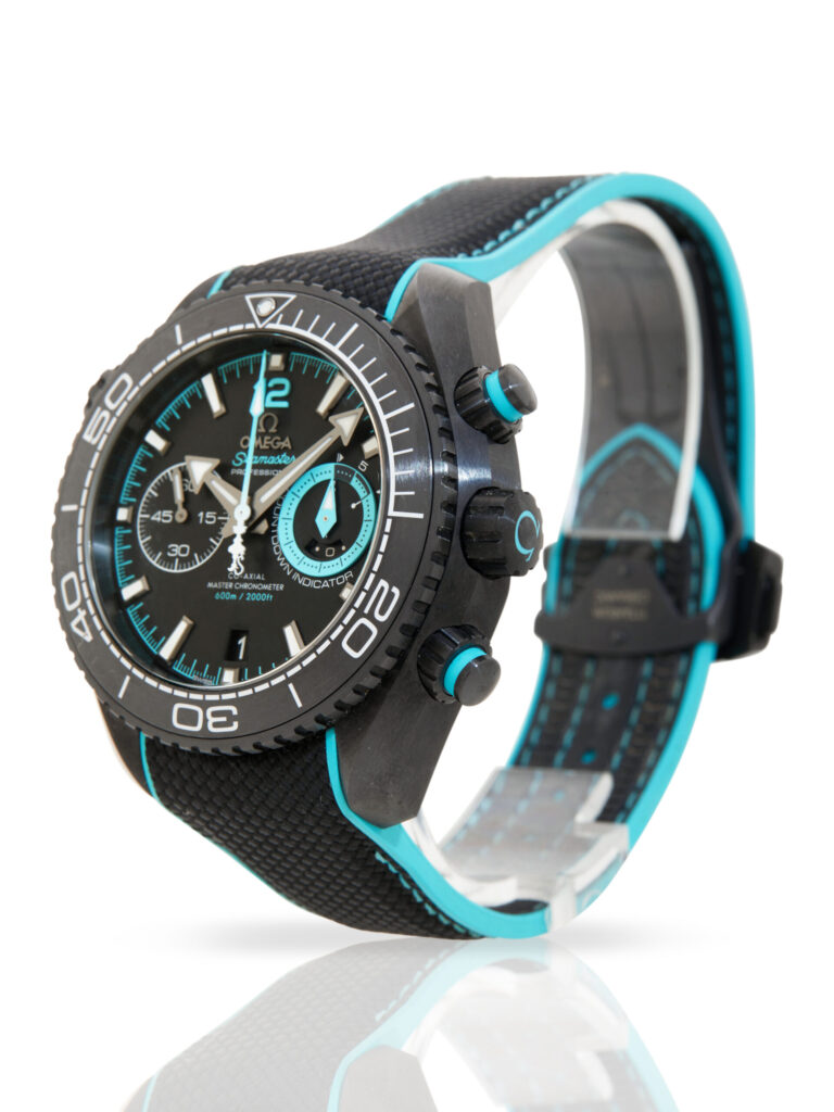 Omega Seamaster Planet Ocean 600M 215.92.46.51.01.003 'ETNZ Deep Black' - image 0