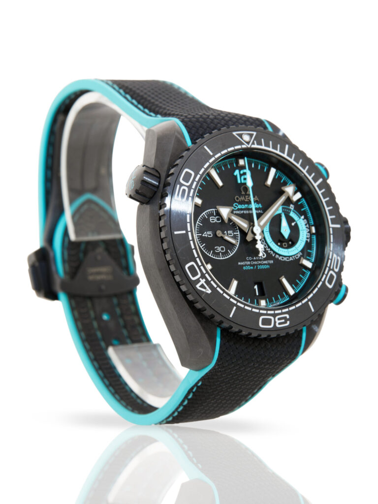 Omega Seamaster Planet Ocean 600M 215.92.46.51.01.003 'ETNZ Deep Black ...