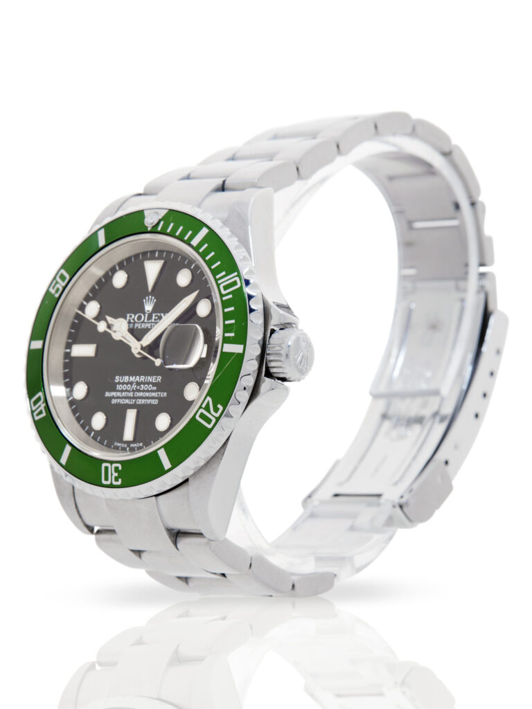 Rolex Submariner Date 16610LV 'Kermit' 'Flat Four' - image 0