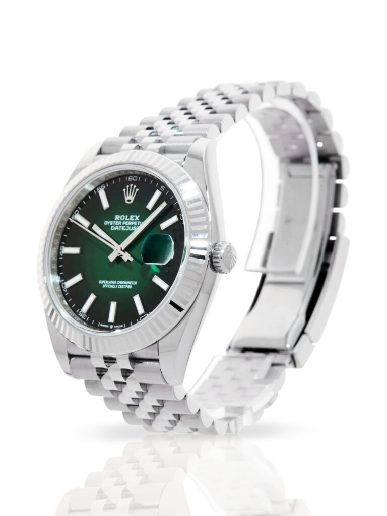 Rolex Datejust 41 126334 Green Ombre Dial - image 0